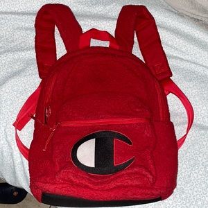 Red Champion Sherpa Unizex Backpack